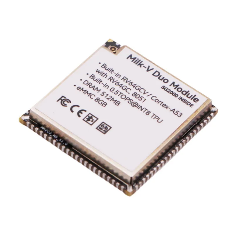 Milk-V Duo Module 01 SG2000 Core Module RISC-V 512MB com EMMC, WIFI e Bluetooth