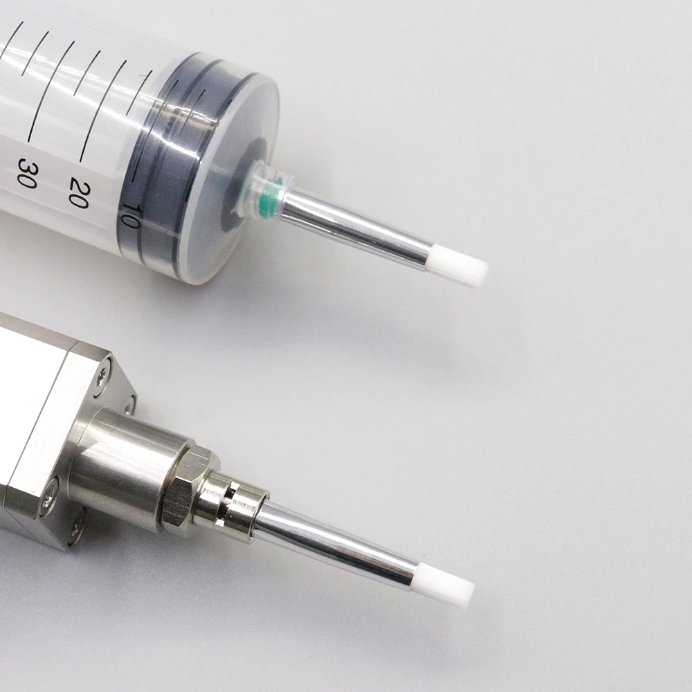 5pcs 5mm Round Mouth Soft Brush Needle Dispensing Injection Needle Glue Coating Needle for Precision Dispensing Machine
