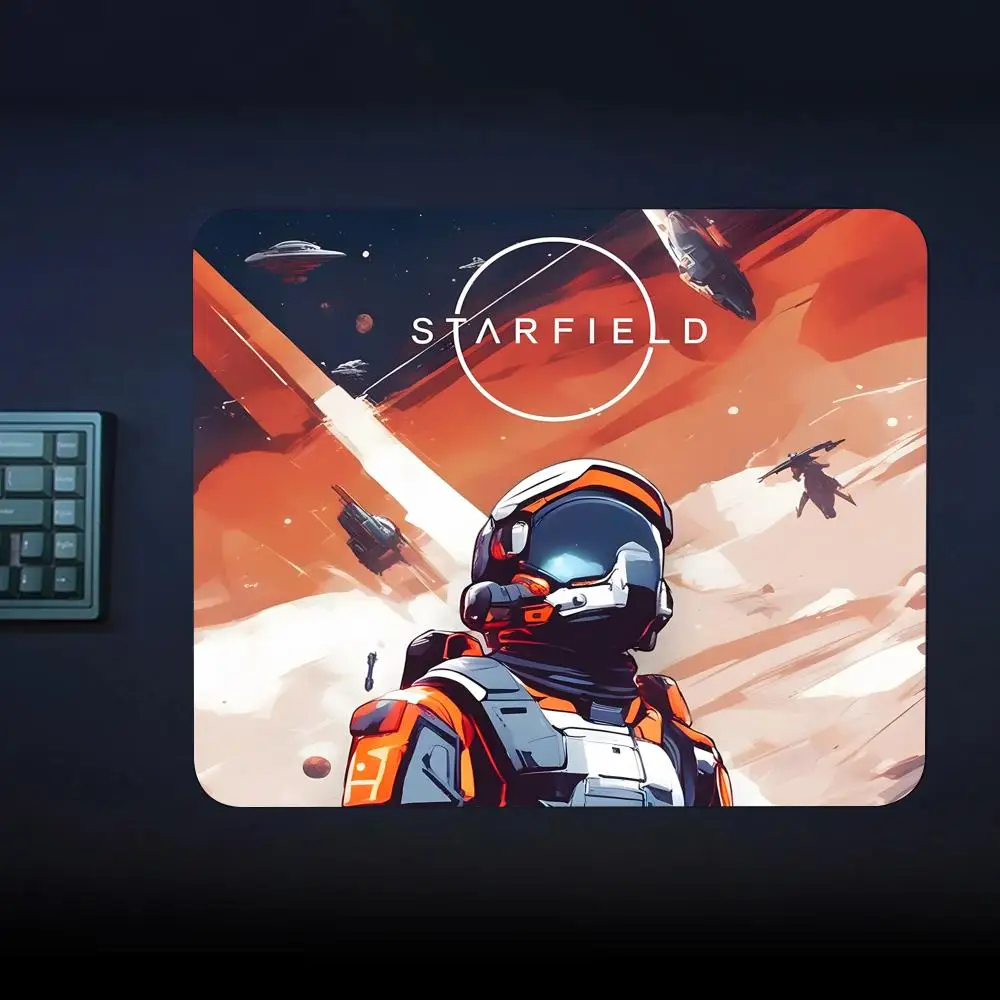 Starfields Mouse Pad Gaming Laptops Mousepad Gamer Carpet Keyboard Mat Desk Protector Anime Cartoon Mouse Pads