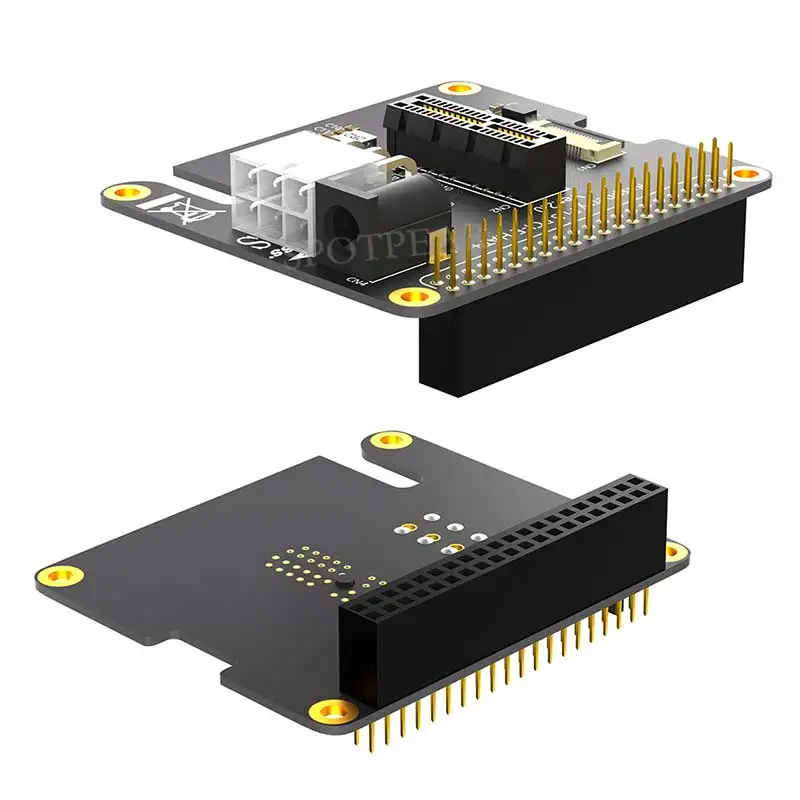 Raspberry Pi 5 PCIe FFC Connector to Standard PCIe x1 Slot Expansion Board for Raspberry Pi