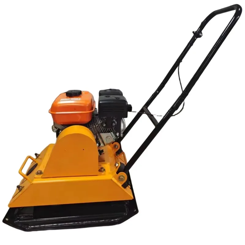 Compactador de placa poderoso para máquinas de construção