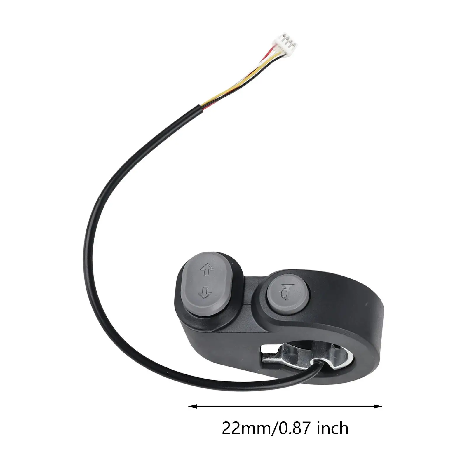 مفتاح المقود 22 مم لوازم المقود مفتاح التحكم في مقود الدراجة النارية #6