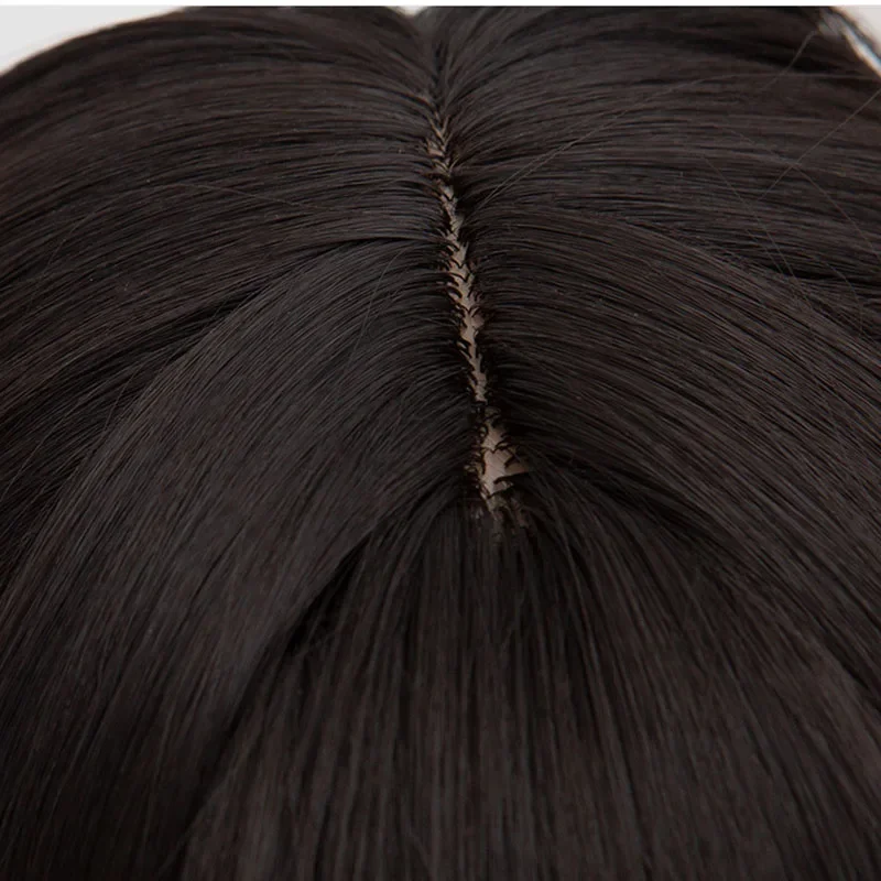 CosplayHigh جودة جاسوس X الأسرة يور مزور كوس شعر مستعار 45 سنتيمتر الأسود مقاومة للحرارة الاصطناعية الشعر هالوين حفلة أنيمي تأثيري الباروكات +