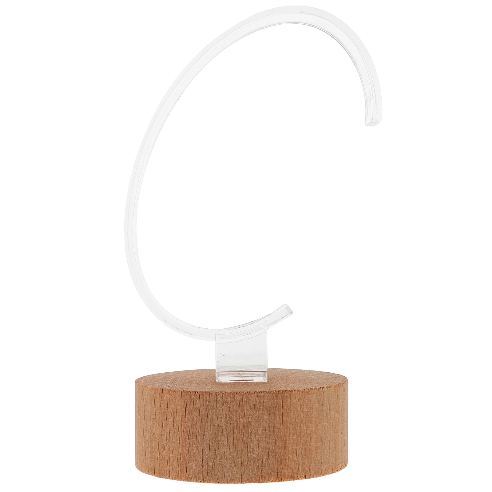 Display Holder Clear Plastic Watch Stand Desktop Bracelet Storage Rack Jewelry Display Stand Tabletop Watch Holder