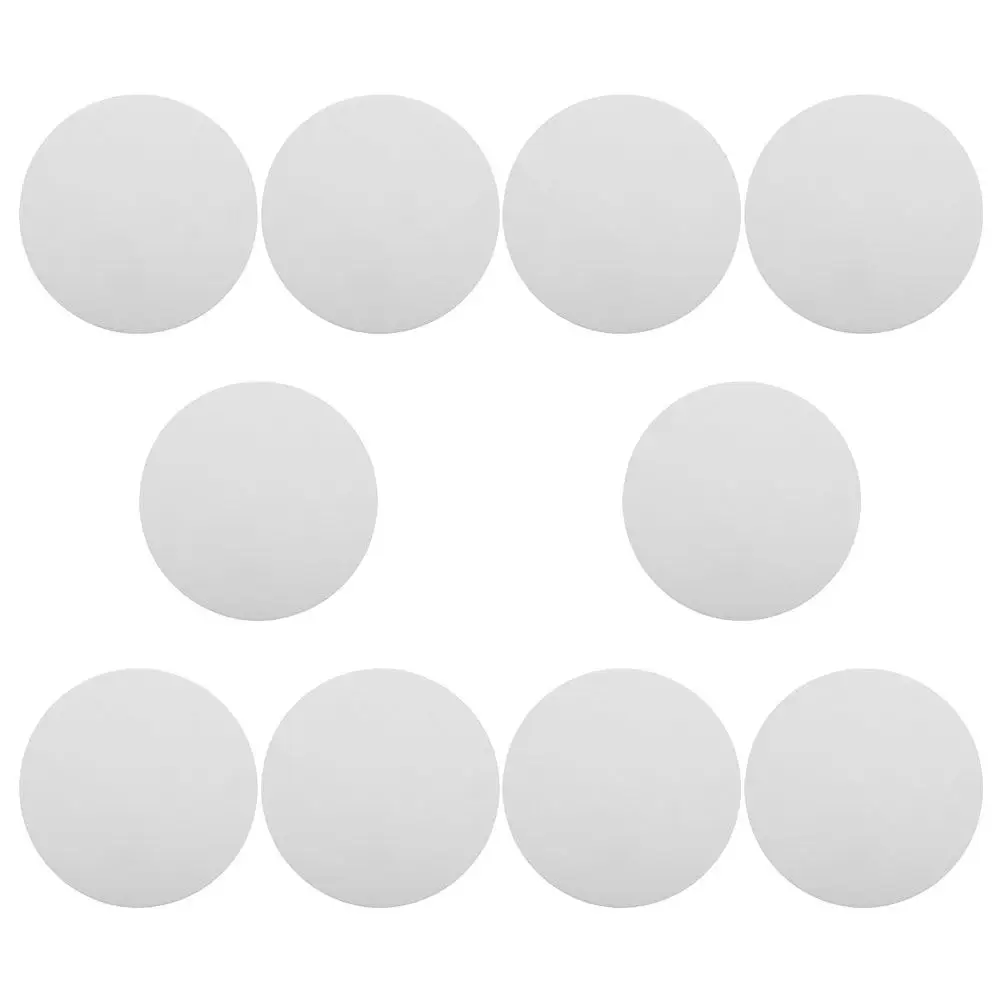 10Pcs Round Ceramic Fiber Insulation Paper High Temperature Resistant Fireproof Sheet for DIY Glass Fusing Pottery Mini Kiln Use