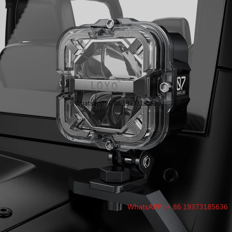 

Universal 4Inch Mini 4x4 Combo Beam LED Spot Light Square for Motorcycle Truck Pickup Offroad Drive Way LED Fog Driving Lights
