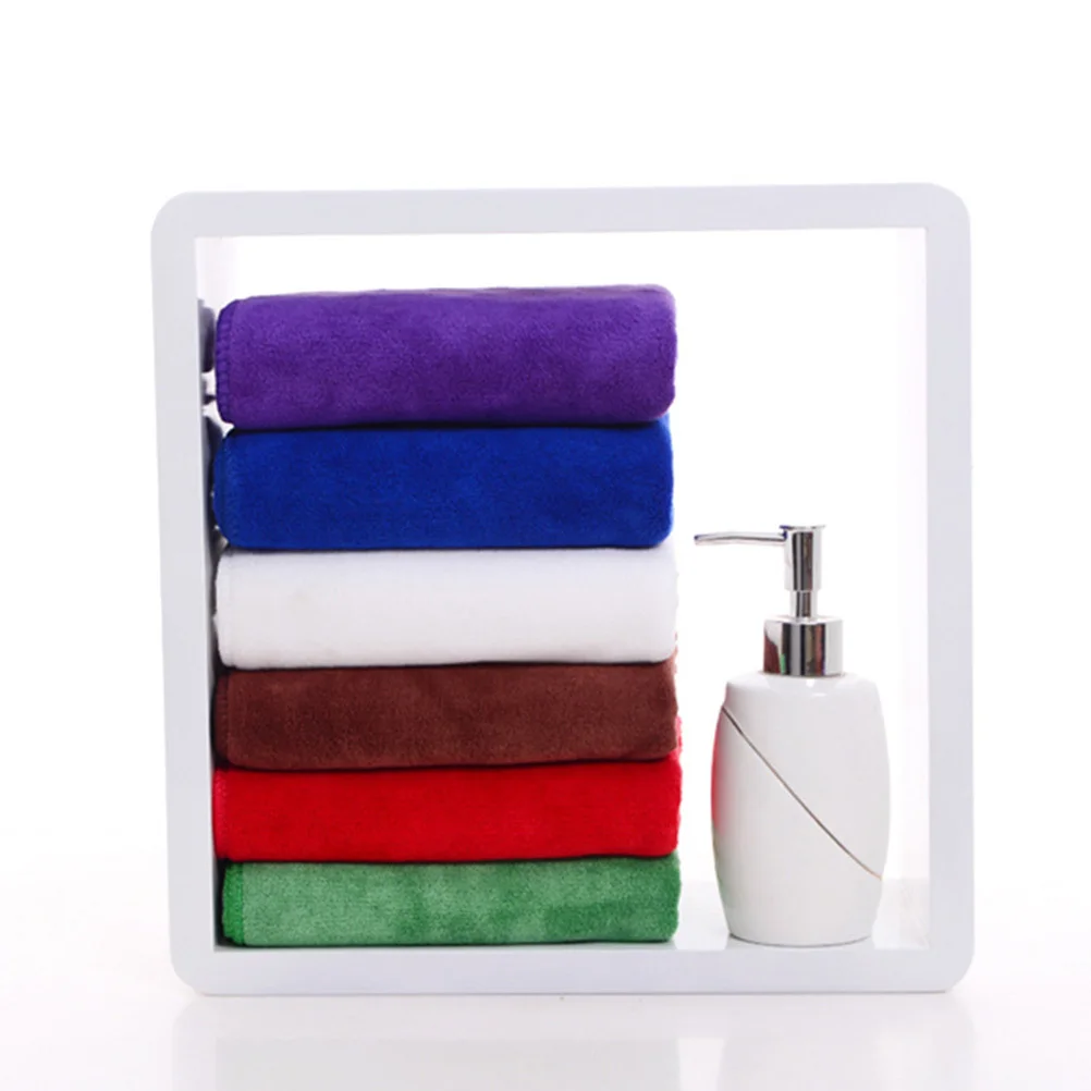 

5Pcs Dry Hair Towel Premium Microfiber Super Soft Absorbent Lightweight for Sports Yoga Gym Fitness No Itch Label