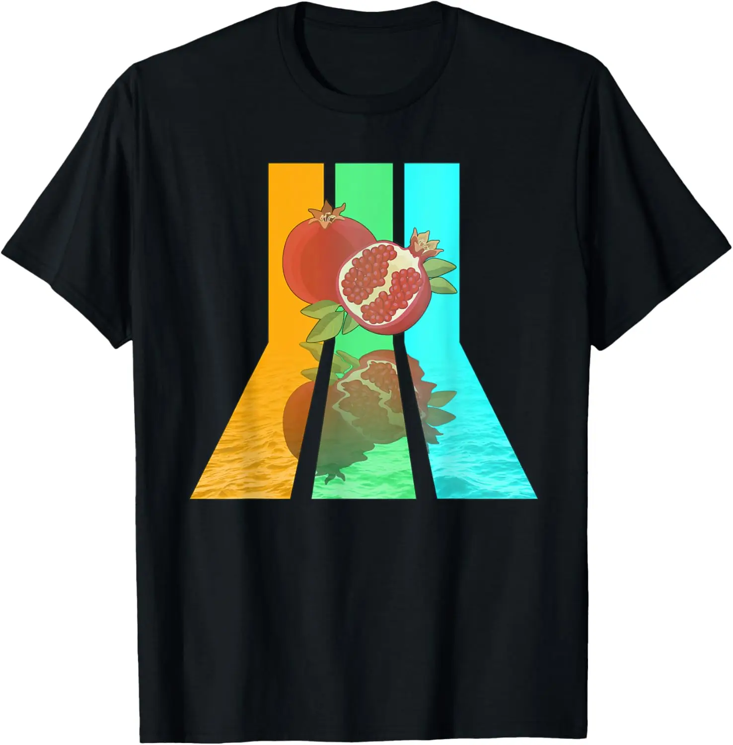 

Retro 80s Vintage Style Pomegranate T-Shirt