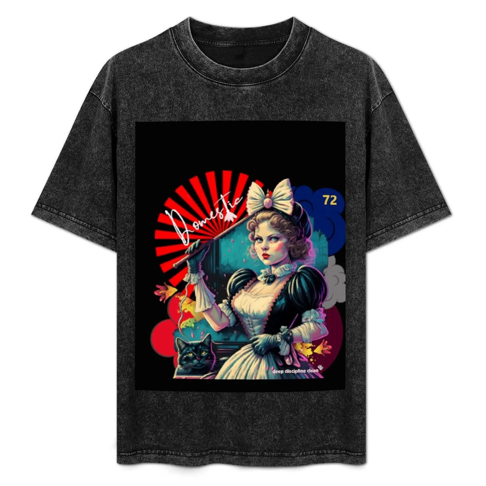

Domestic72 T-Shirt topping Short sleeve tee t shirts for men cotton