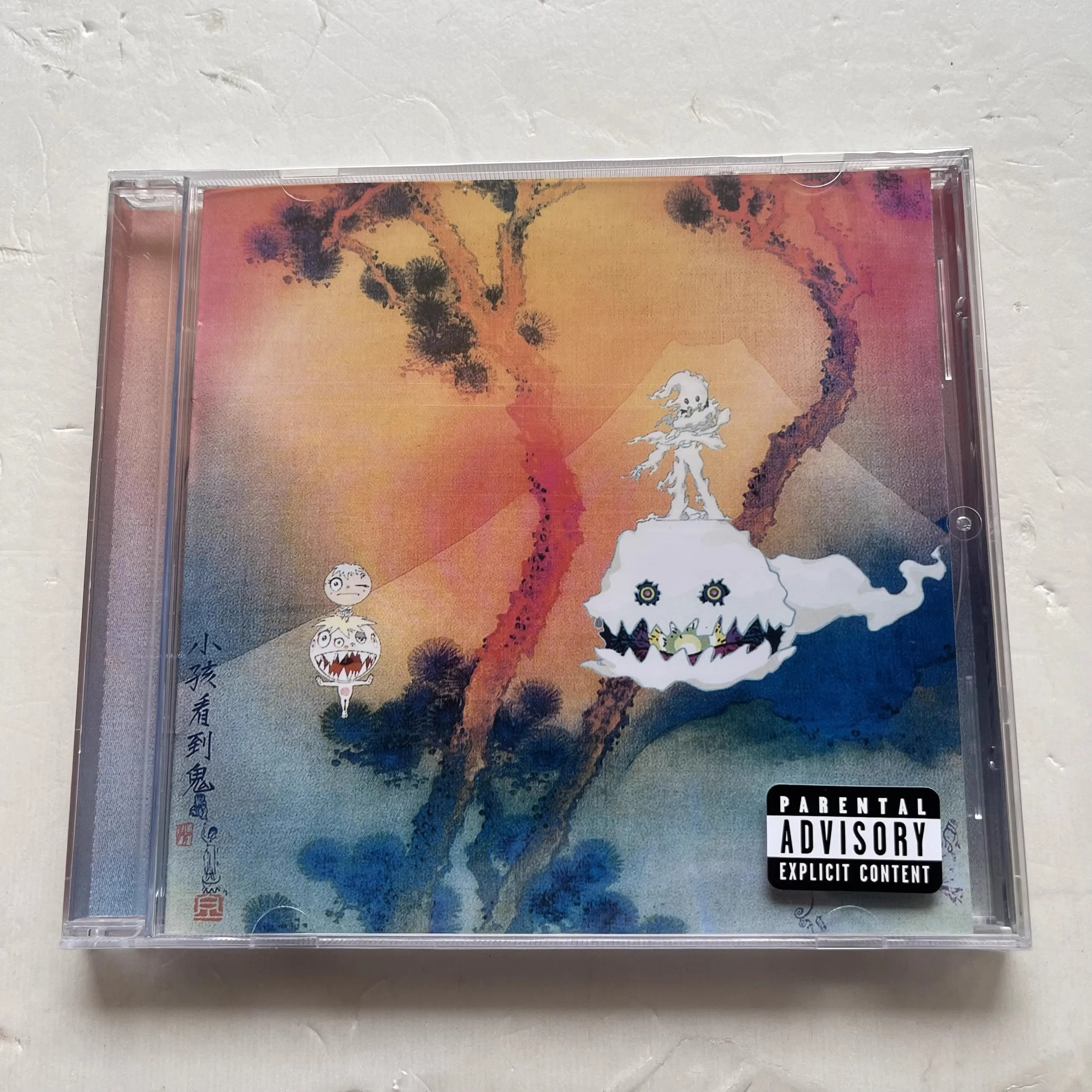 

Rap Kid Cudi Kanye West Music CD Kids See Ghosts Album Feel The Love Music Record Cosplay Walkman Car Soundtrack Box Party Music