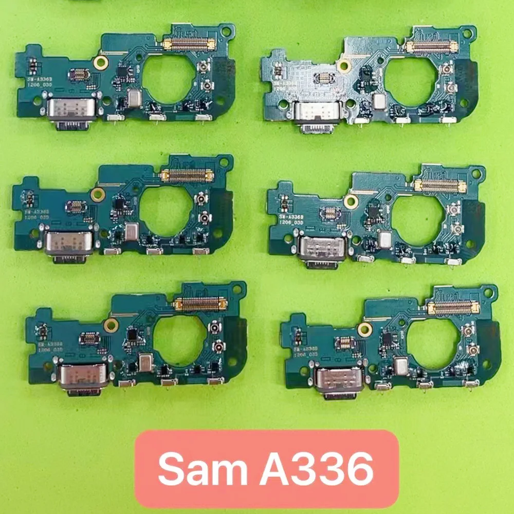 For Samsung A33 5G A336B A336 USB Charging Port Connector Board Flex Cable Charger Connectors Replacement Parts