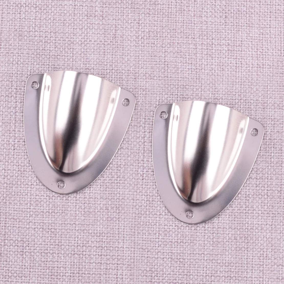 2Pcs Marine Boat Yacht Wire Cable Vent Cover Air Outlet Protective Cap Silver Stainless Steel