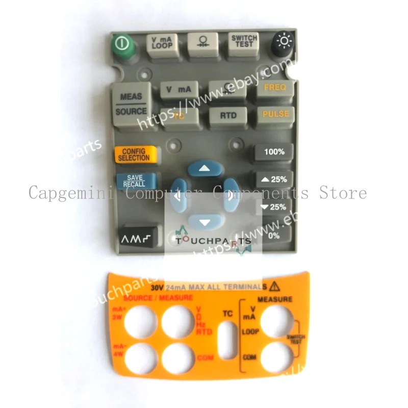 

Button Keypad Membrane & Front Panel for Fluke 726 Multifunction Calibrator