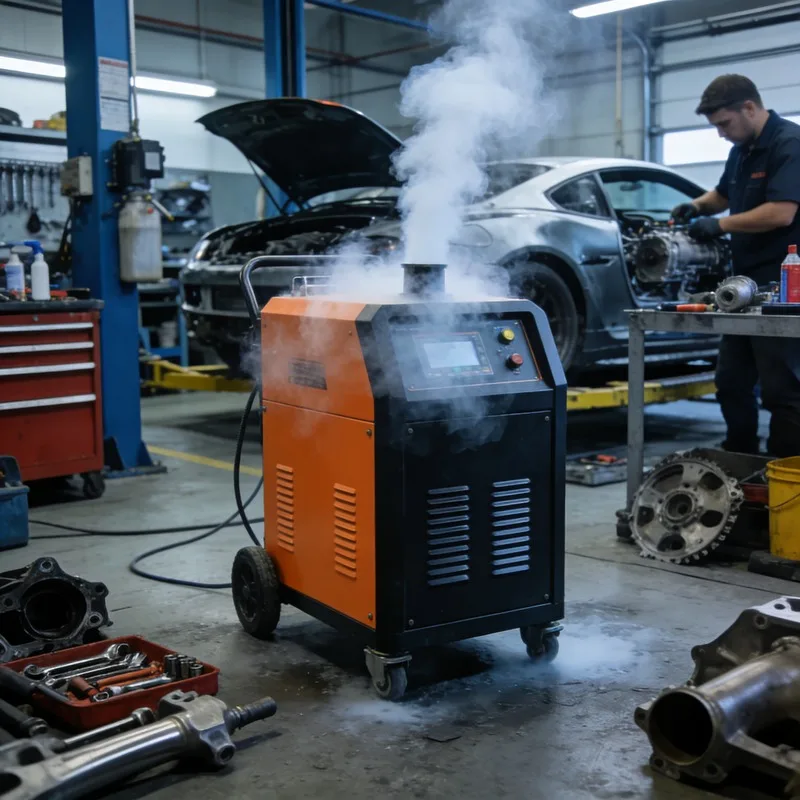 

Ice Cleaning Machine Dry Ice Blasting Machine For Detailing Ice Gear Plus Detailing Gear For High End Car Care