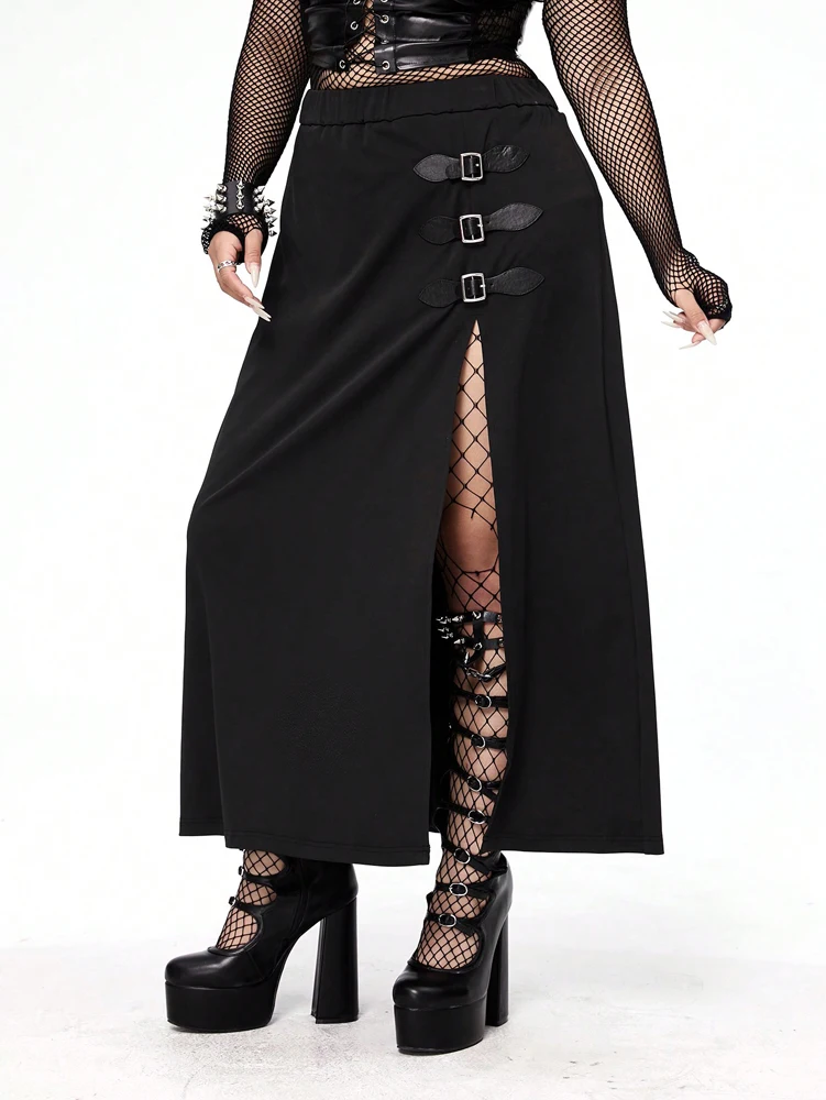 بالإضافة إلى حجم المرأة الدانتيل الطبقات تنحنح رومانسي أنيق خمر اللباس لون نقي شق الأزياء مادة البوليستر متجدد الهواء