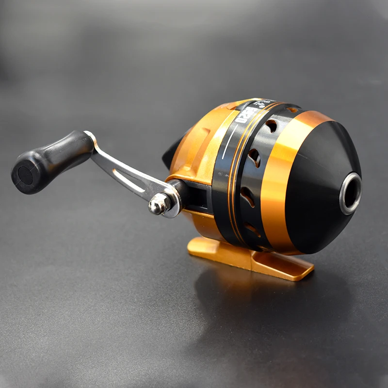 SY20 Fish Shooting Fishing Reel Slingshot Hunting Accessories Enclosed Metal Shell Suitable Fishing Reel for Various Scenarios