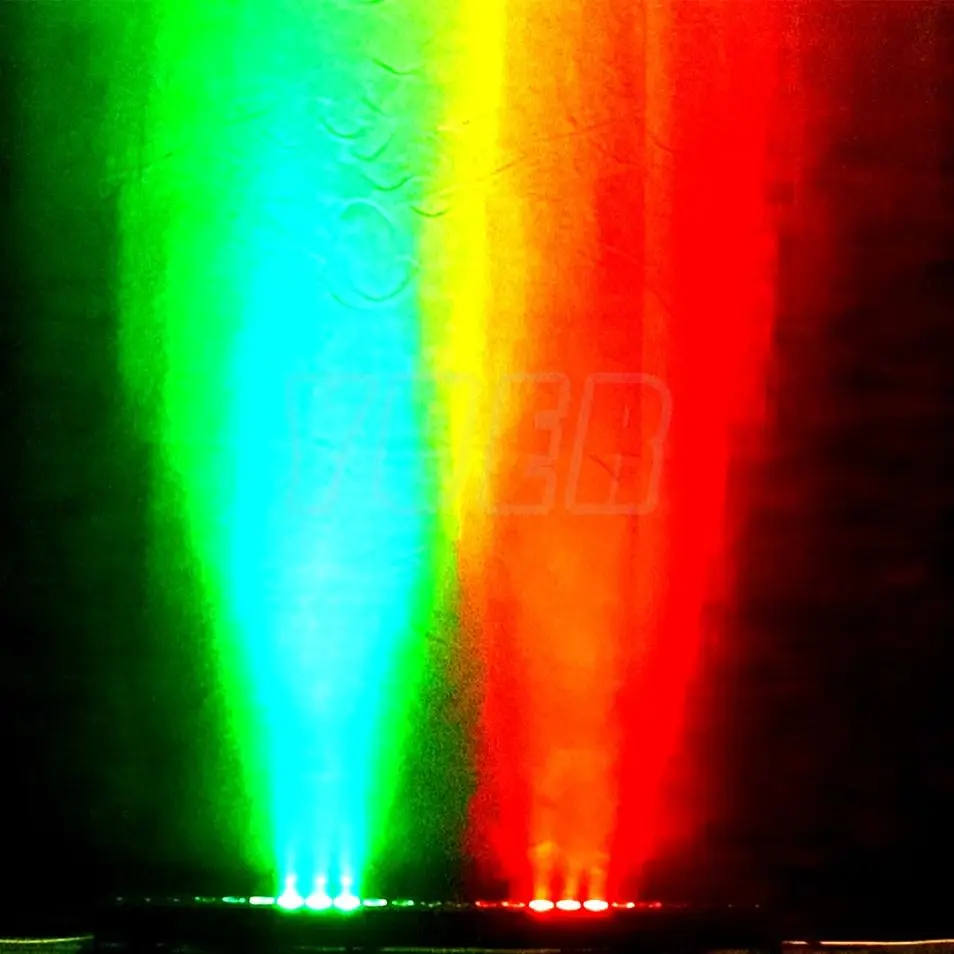 Lumière de Scène Murale à LED 24x4W, Stroboscope pour ixde Mariage, Spectacle, Course de Cheval, RGBW DMXorgStrip Pixel Bar, Lampe de Vacances