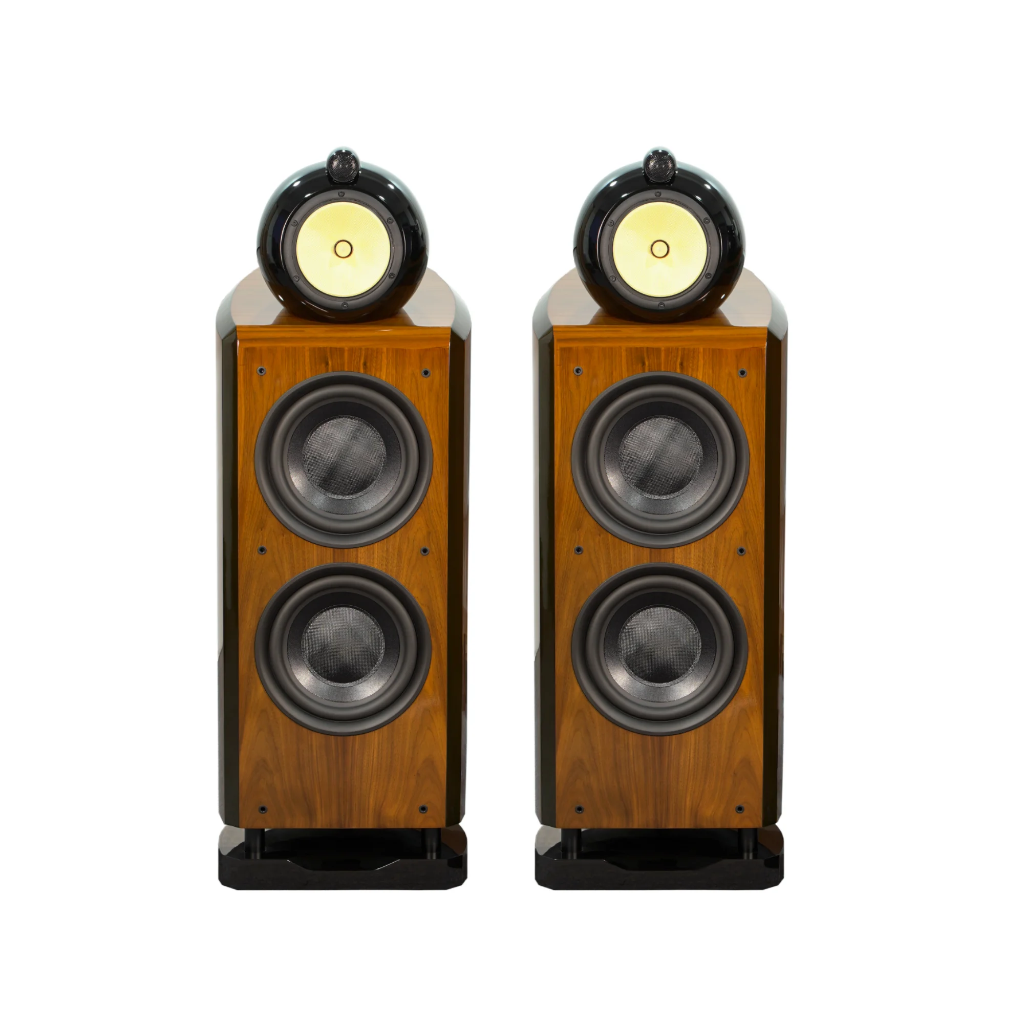 L-030 Altavoz de graves HiFi doble de tres vías de 10 pulgadas, woofer medio de 6,5 pulgadas, sensibilidad de 88dB, gran woofer fuerte