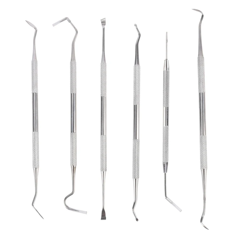 6pcs / Set 4pcs Stainless Steel Universal Hunting Cleaning Kit Tactical Cleaning Tool