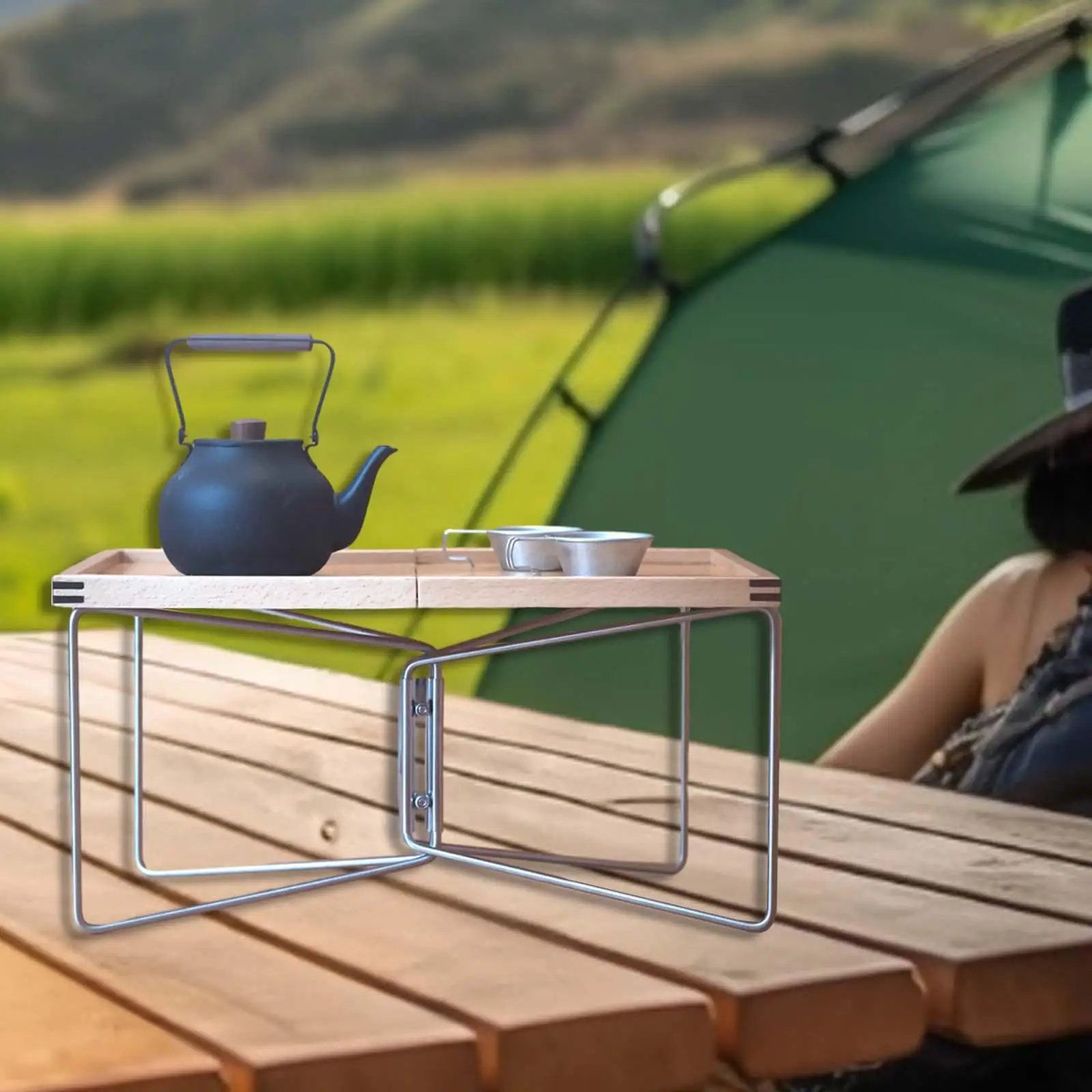 

Складная подставка-холодильник, портативный холодильник, держатель для льда, универсальная подставка-холодильник, багажная стойка для барбекю, пикника, дома, пешего туризма, путешествий