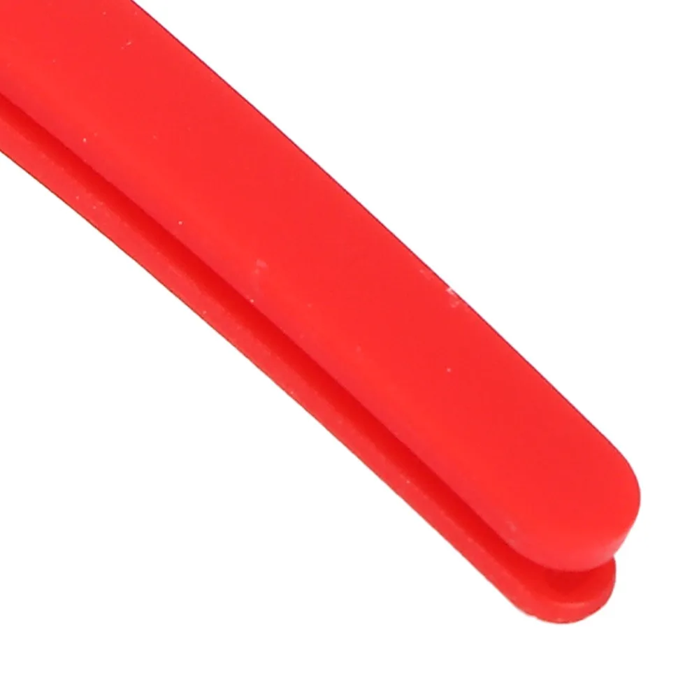 12PCS Red Color Hair Styling Clips Non Slip Durable Duckbill Hair Clips Duckbill Shape Lightweight Plastic Hair Clips For Barber