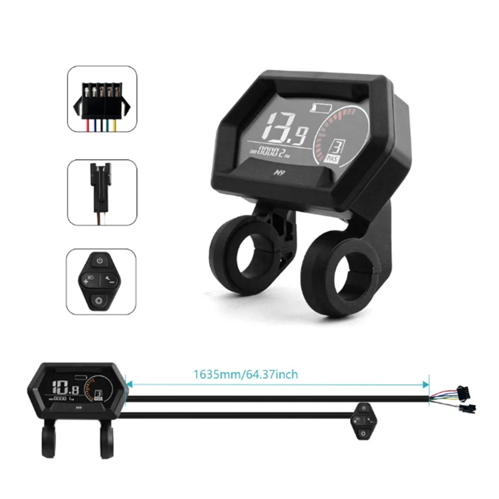 

Larger Viewing Area with LCD M9 Color Screen Monitor Perfectly Suited for Electric Bikes and Snowmobile Applications