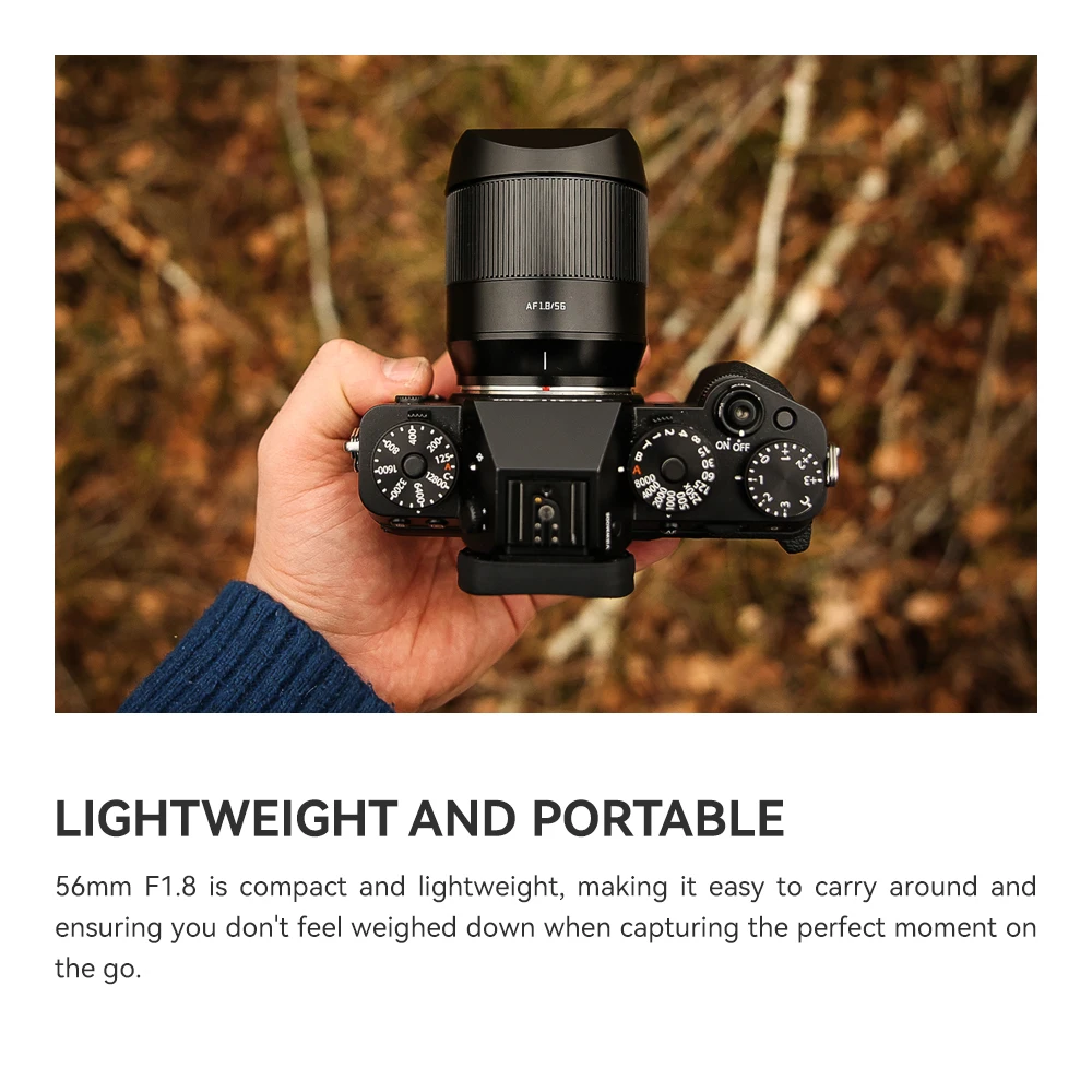 TTArtisan Autofokus 56 mm F1.8 Kameraobjektiv X E Z-Mount für Fujifilm XS10 XS20 X-H2s XT5 XT30 Sony a6000 zve10 a6700 Nikon zfc