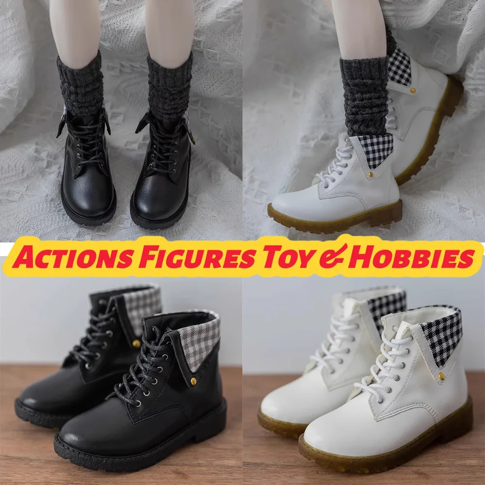 

Доставка за 60 дней: Высокие кожаные ботинки 1/3 1/4 с круглым носком на оксфордской подошве для больших кукол BJD (Strong/Normal Uncle)