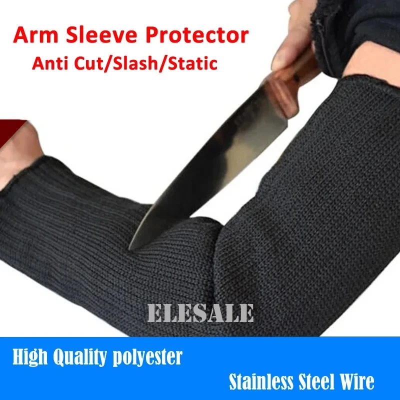 fio de anti braco sleeve protector cut slash bracadeira resistente estatica seguranca de trabalho par aco inoxidavel 01