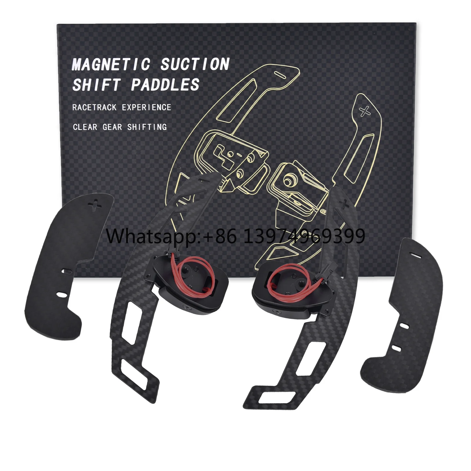 Magnetic Paddle Shifter for Mercedes-Benz W205 W253 C253 W166 GLE W213 W177 W204 2015-2020 Steering Wheel Shift Paddles