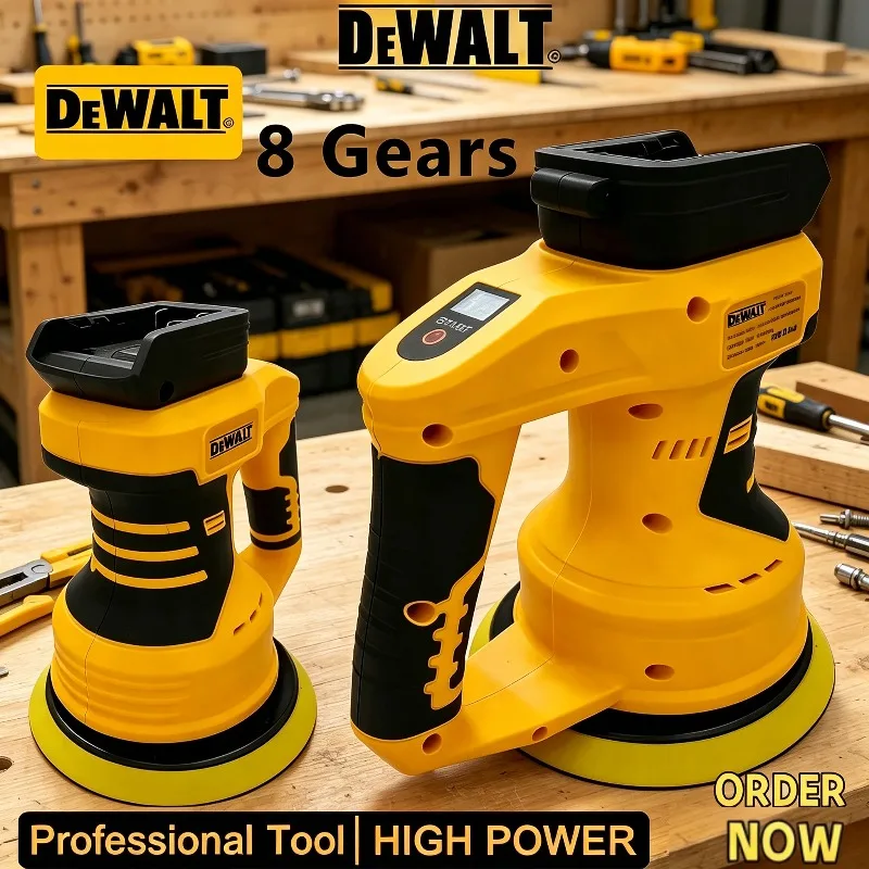 dewalt-8-speed-adjustable-20v-cordless-electric-car-polisher-auto-waxing-sanding-polishing-sealing-glaze-repair-power-tool