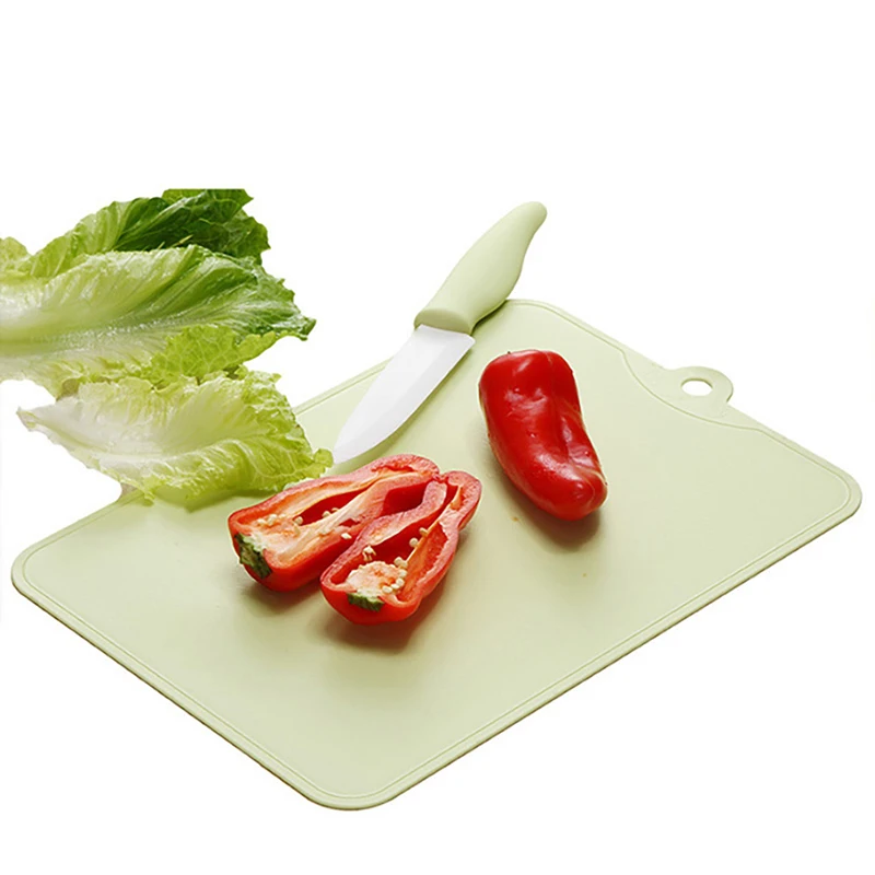 1pcs Non-slip Plastic Cutting Board With Hanging Hole kitchen Chopping Blocks for Vegetable Meat Fruit Household Chopping Board