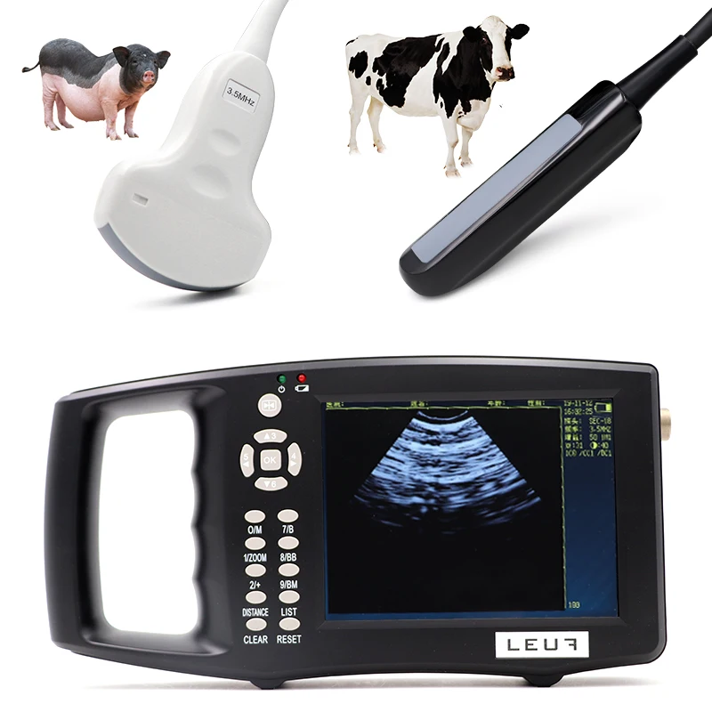 Veterinary Instrument Portable Handheld Animal Pregnancy Test Sonar Veterinary Ultrasound Machine