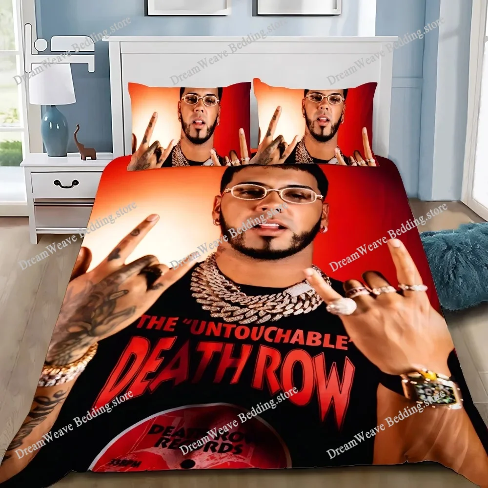 

Anuel Aa Real Hasta La Bedding Set Single Twin Full Queen King Size Bed Set Aldult Kid Bedroom Duvetcover Sets 3D Print 2025