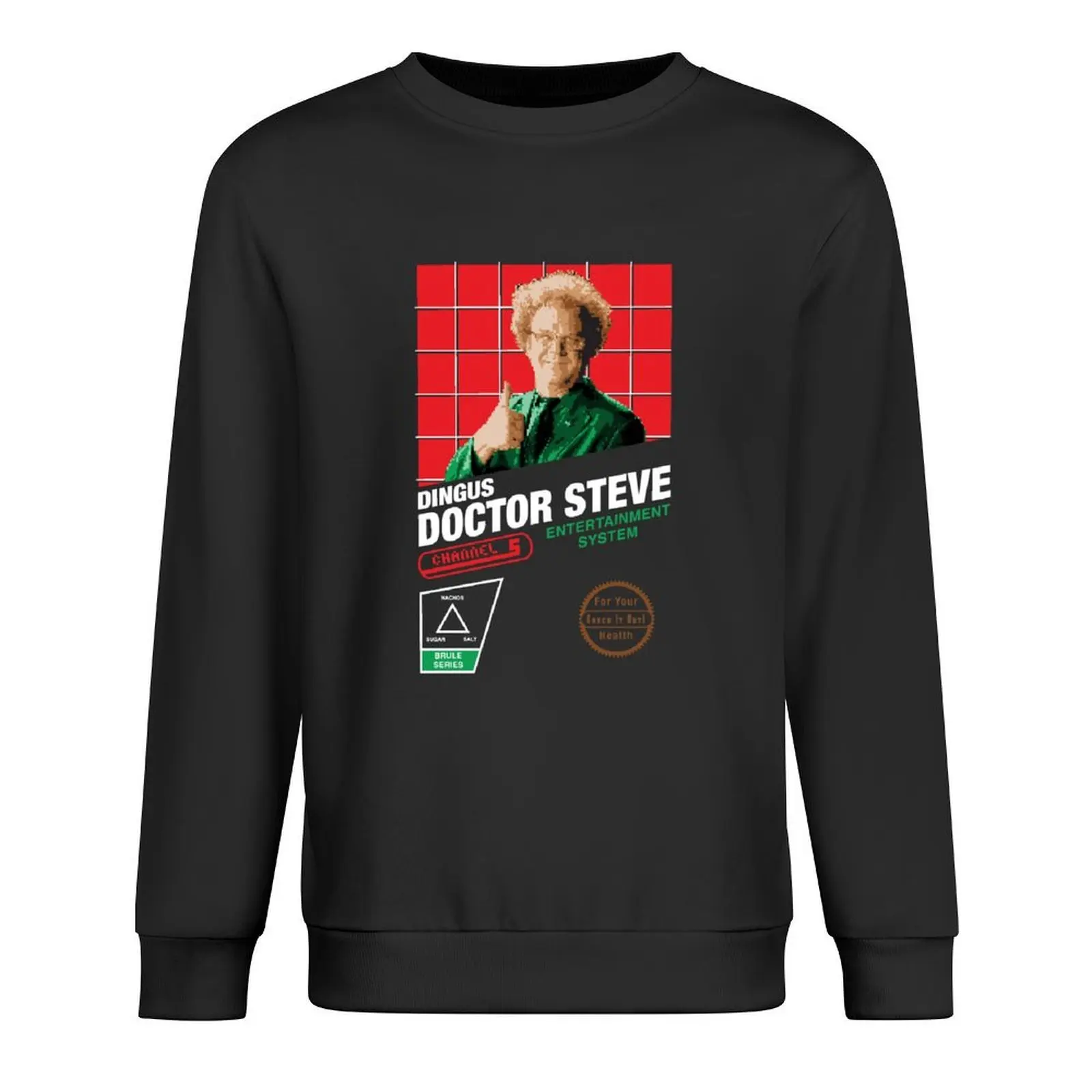 

8 Bit Brule Pullover korean clothes anime clothing men's autumn clothes male clothes sweatshirt men