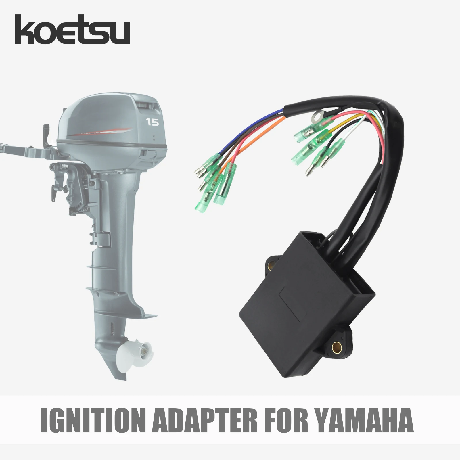 

Зажигание KOETSU — для подвесных двигателей YAMAHA (2–60 л.с., 2-тактный, 4-тактный)