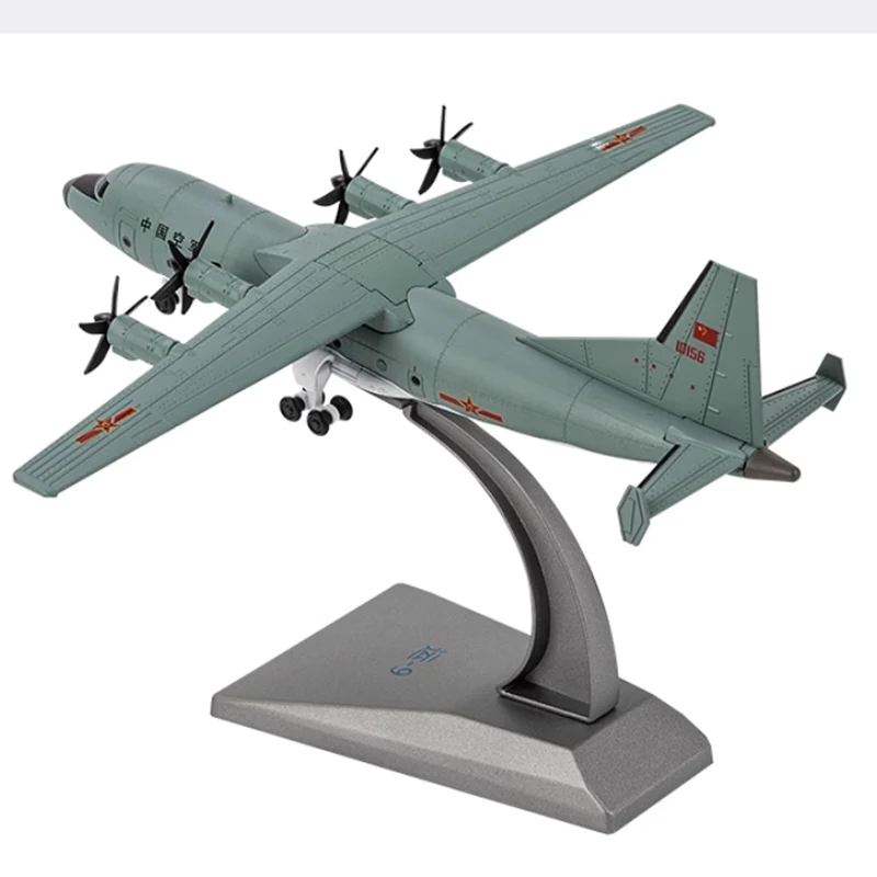 Diecast 1:200 Scale Y9 Y-9 transport plane model  Alloy Finished Simulation Model Static Decoration Souvenir Gifts For Adult Boy