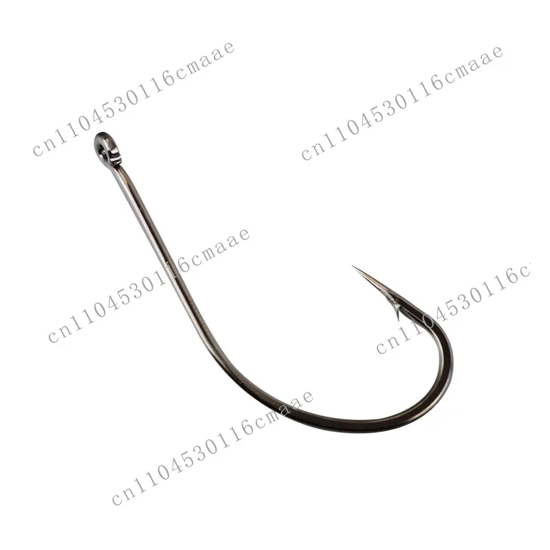 Boxed Ganfu Maruse Tubular Connection Long Shank Slim Bend with Barbed Hook Single Hook Carp Trench Fishing Hook
