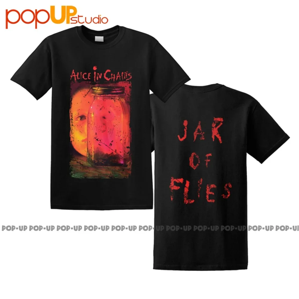 ALICE IN CHAINS-Camiseta Estampada com Costas, Jar Of Flies