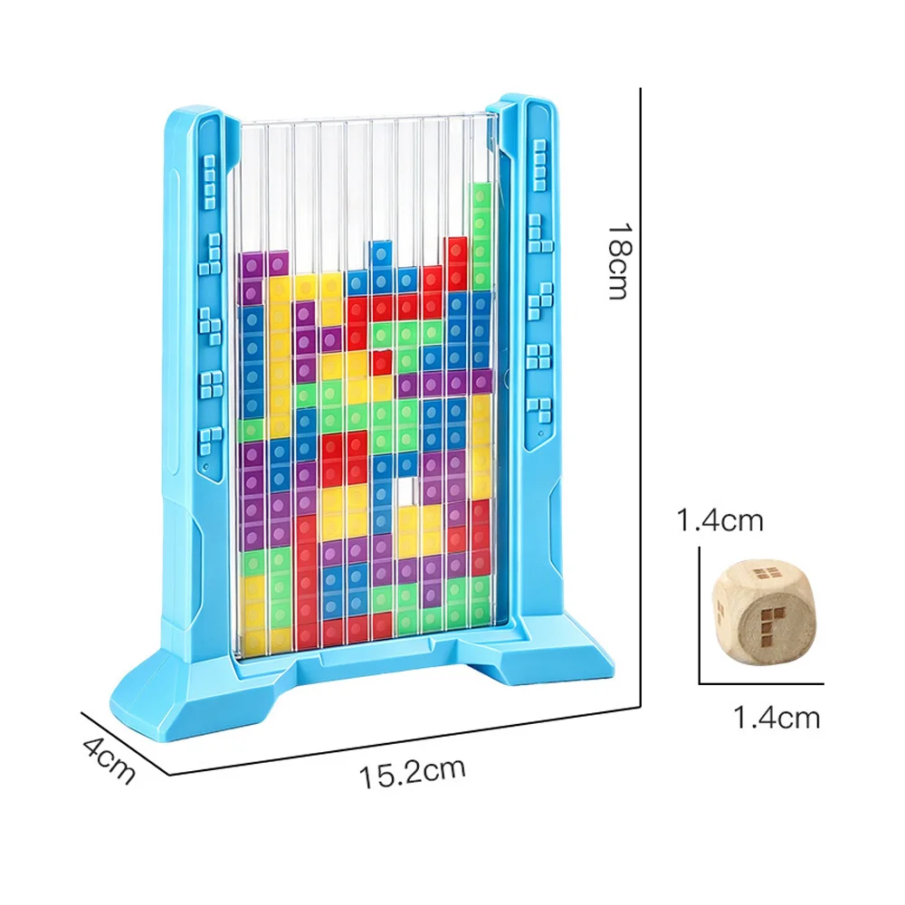 Tetris Toy Mutated Square Random Box Blocks Puzzle Board Game Intelligence Toys Gift Early Education Toys