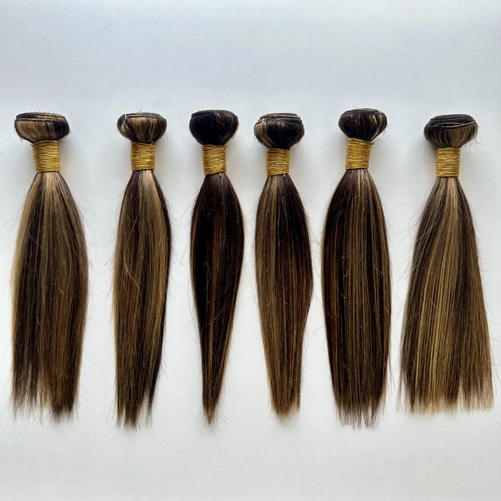 1/2/3PCS P427 스트레이트 바디 웨이브 인간의 머리카락 번들 100 그람/PC 더블 위사 헤어 익스텐션 브라질 버진 헤어 풀 엔드