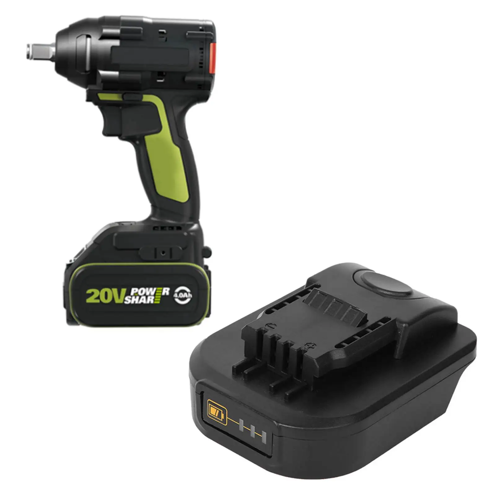 

Power Tool Battery Charger, Battery Adaper for 18V Convert for 20V 4-Pin Power Tool Accessories