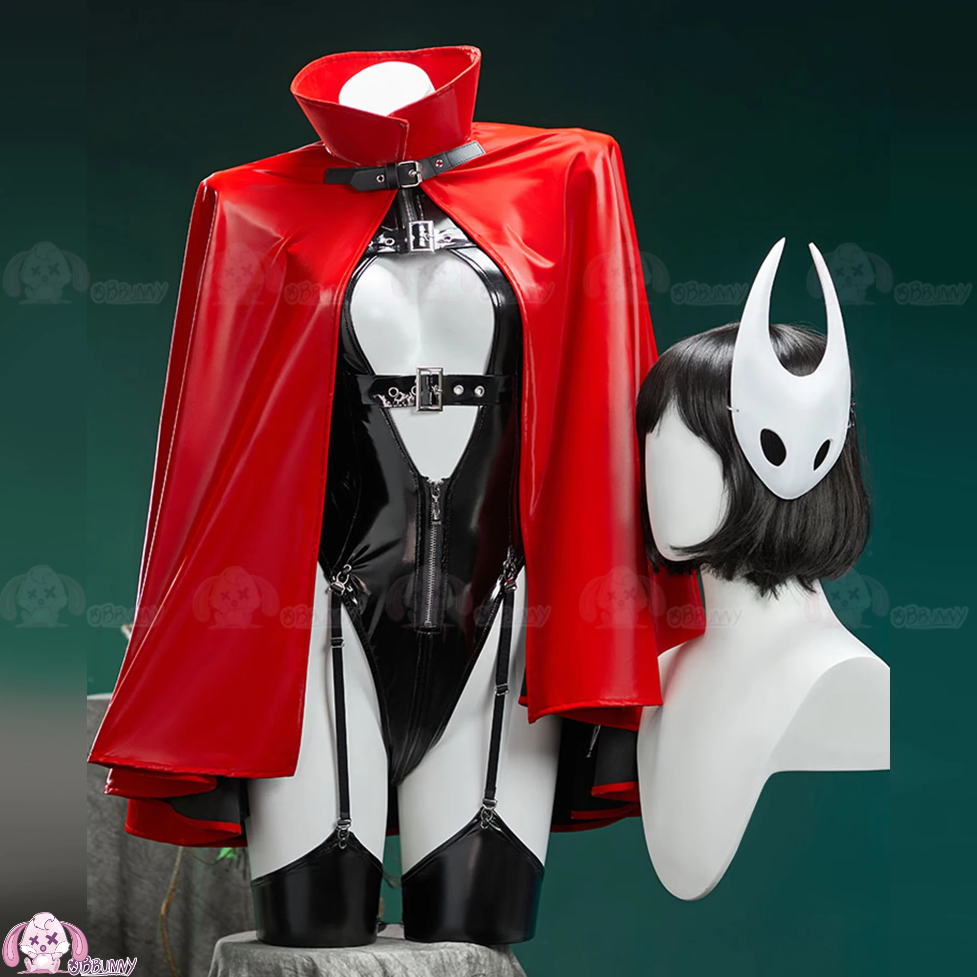 2026 لعبة الجوف تأثيري فارس Silksong تأثيري حلي مثير بولي Jumpsuit مثير لالتقاط الصور الخاصة الإناث #1