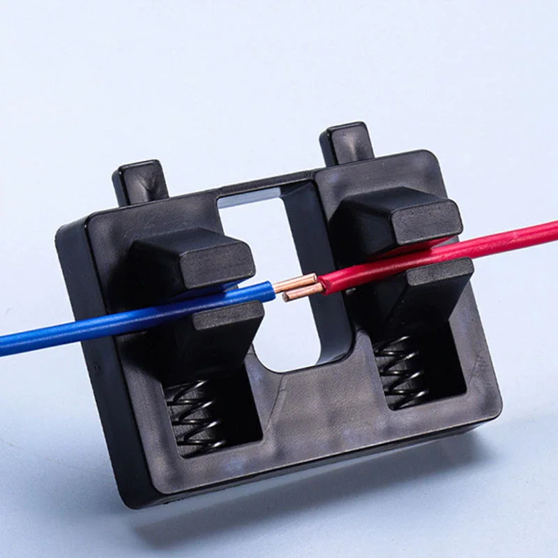 Welding Wire Fixture Electrode ABS Electrode Holder Portable Wire Welding Fixture Precise Cable Clamps  Soldering Locator Tools image 3