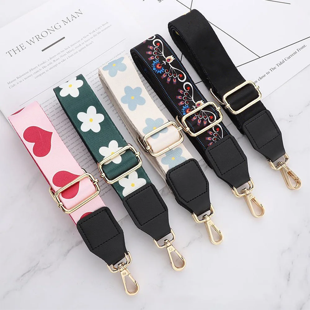 Bag Straps Extended Adjustable Single Shoulder Slant Span Extended Canvas Bag For Men And Women Revamp Replacement Straps