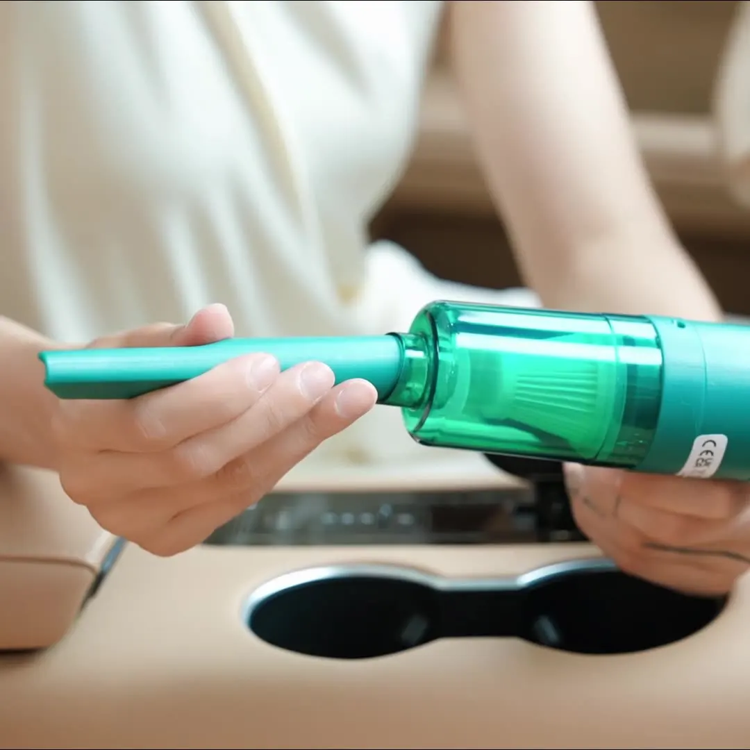 Portable Wireless Vacuum Cleaner Bandwidth Mouth Suction Head Pet Hair Cleaning Suitable Car Home Handheld Dust Cleane Vacuum