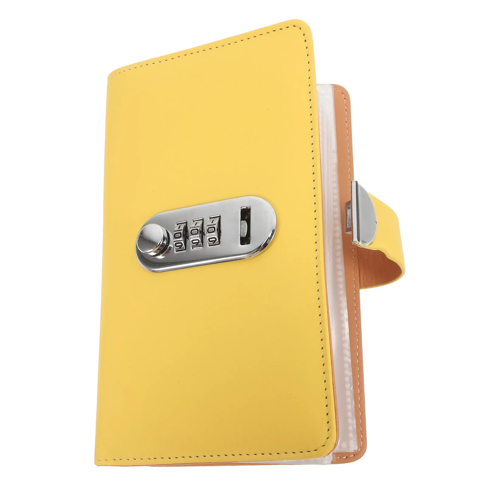 

Savings Tracker Book with Lock Money Saving Challenge Binder for Organizing Cash Receipts Cards and Financial Documents Securely