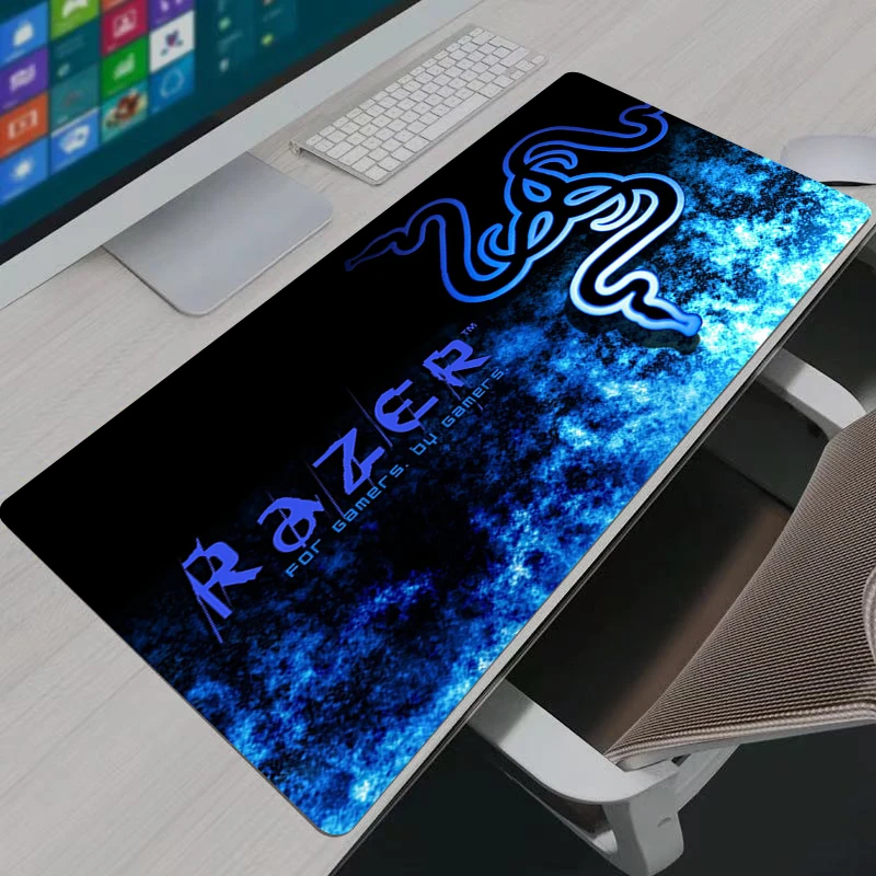 لوحة ماوس جديدة Razer XXL مطاطية كبيرة للكمبيوتر الشخصي لوحة ماوس ألعاب مسند ماوس للألعاب حصيرة لوحة المفاتيح للكمبيوتر المحمول حصيرة هدايا مكتبية #2