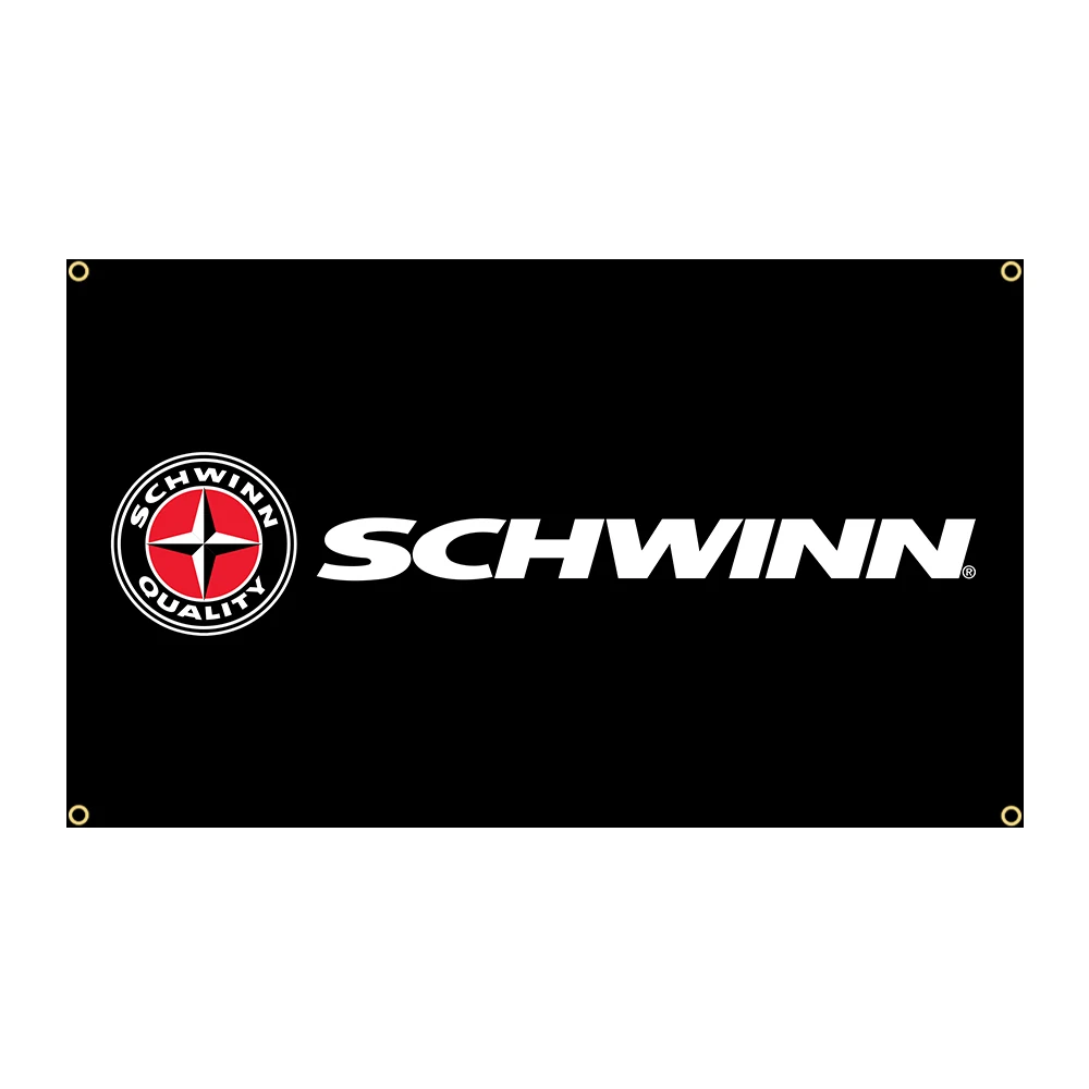 90x150cm Schwinns Cycling Flag Polyester Printed Decoration Banner Tapestry Jemony