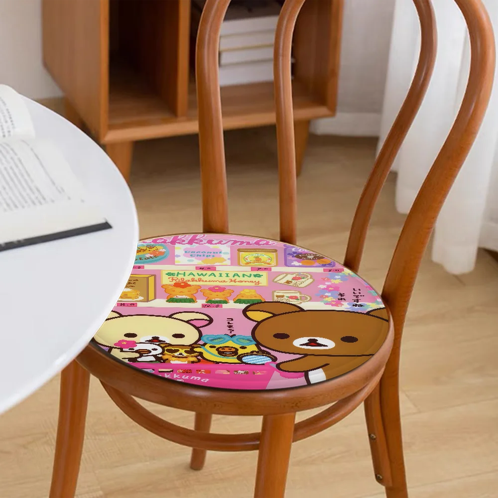 Japan Anime Cute Cartoon Rilakkuma Creative Plush Cushion Home Back Cushion Soft Comfortable 50x50cm Seat Mat